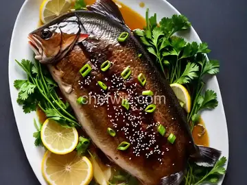 Chinese Steamed Sea Bass