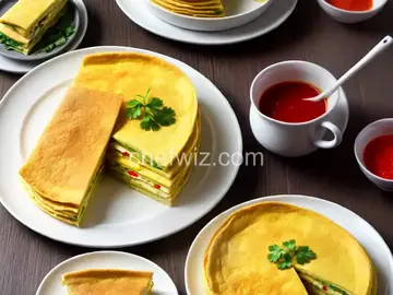 Chinese-Style Layered Omelette Recipe
