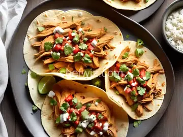 Chipotle-Braised Chicken Tacos