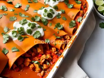 Chipotle Chicken Enchiladas