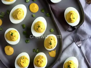 Chipotle Deviled Eggs