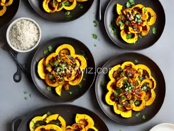 Chipotle-Glazed Delicata Squash