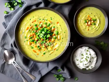 Chipotle Leek and Potato Soup