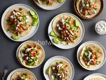 Chipotle Roast Chicken Tacos