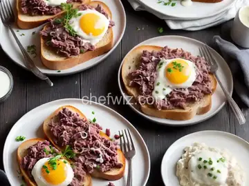 Chipped Beef on Toast