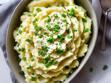 Chive and Garlic Mashed Potatoes
