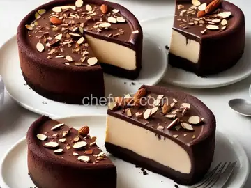 Chocolate-Almond Cheesecake