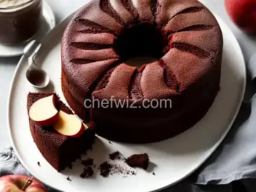 Chocolate Applesauce Cake III