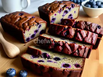 Chocolate Blueberry Zucchini Bread