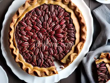 Chocolate Bourbon Pecan Pie