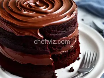 Chocolate Cake with Mocha Frosting