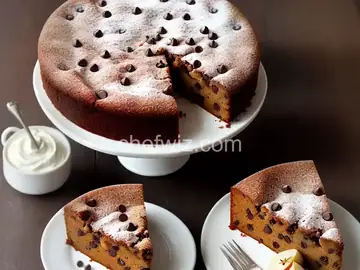 Chocolate Chip Apple Cake