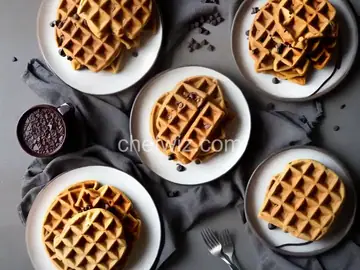 Chocolate Chip Belgian Waffles