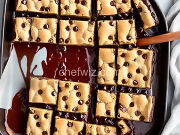 Chocolate Chip Caramel Bars
