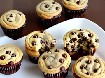 Chocolate Chip Cookie Cupcakes