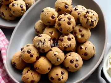 Chocolate Chip Cookie Dough Balls