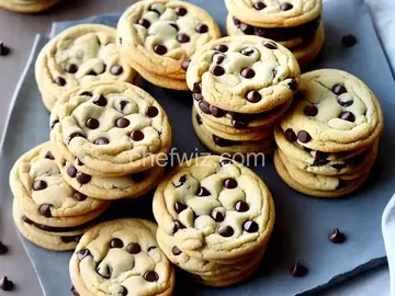 Chocolate Chip Cookie Ice Cream Sandwiches