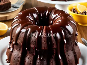 Chocolate Chocolate Chip Bundt Cake
