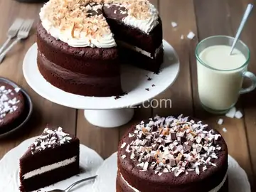Chocolate Coconut Cake from King Arthur Flour