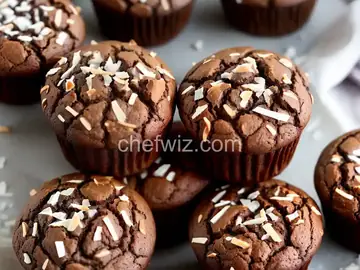 Chocolate Coconut Muffins Recipe