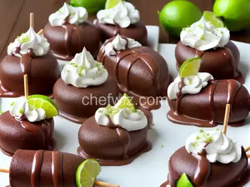 Chocolate-Dipped Key Lime Pie Pops