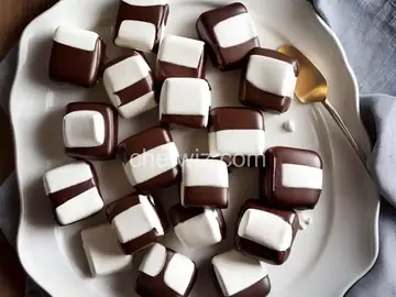 Chocolate-Filled Vanilla Marshmallows