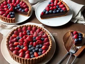 Chocolate Fruit Tart