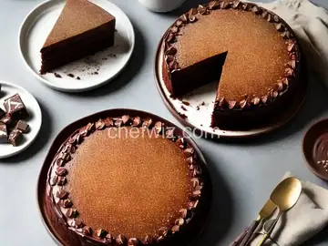 Chocolate Hazelnut Cake with Praline Chocolate Crunch