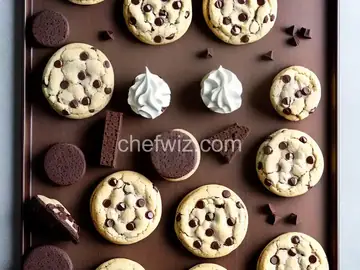 Chocolate I Scream Cookie Sandwiches