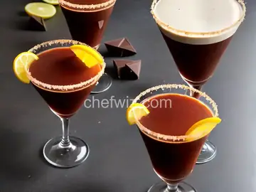 Chocolate Martini Mocktail