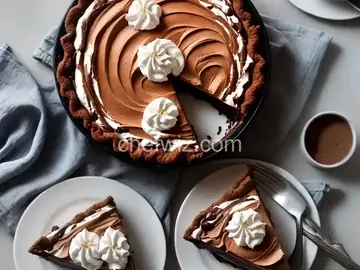 Chocolate-Peanut Butter Cool Whip Pie