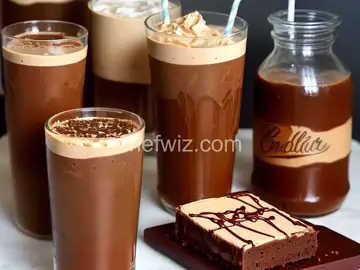 Chocolate Peanut Butter Iced Coffee
