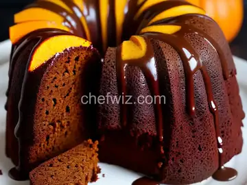 Chocolate Pumpkin Bundt Cake