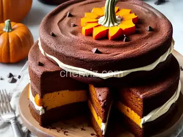 Chocolate Pumpkin Cake