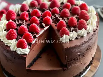 Chocolate Raspberry Cheesecake