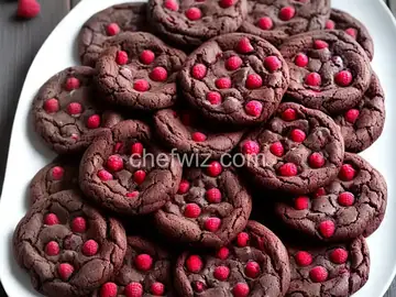 Chocolate-Raspberry Cookies