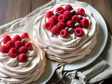 Chocolate Raspberry Pavlova