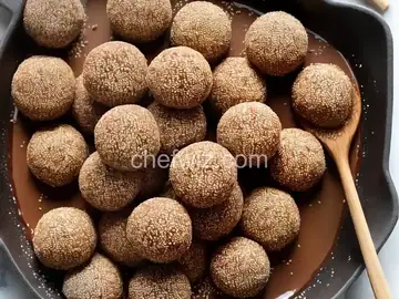 Chocolate Sesame Balls