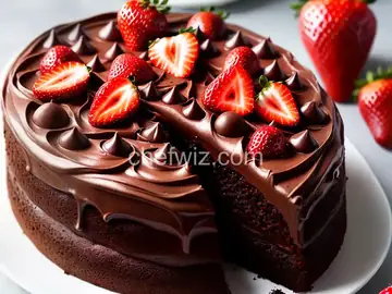 Chocolate Strawberry Cake