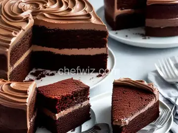 Chocolate Tahini Cake with Tahini Frosting