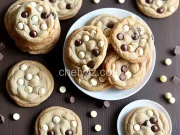 Chocolate White Chocolate Chunk Cookies