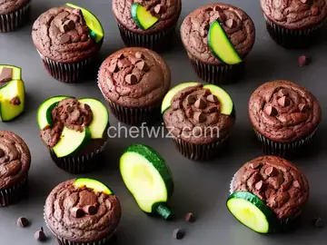 Chocolate-Zucchini Cupcakes