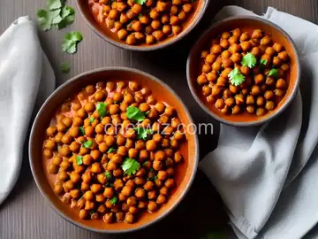 Chole (Vegetarian Indian Chickpeas)