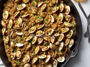 Chopped Baked Clams