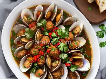 Chorizo Steamed Clams