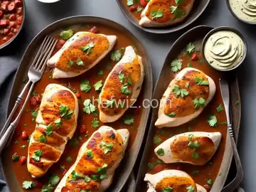 Chorizo-Stuffed Chicken Breasts With Queso Sauce Recipe