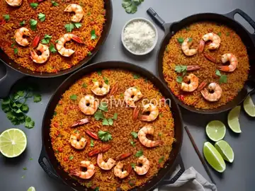 Chorizo and Shrimp Paella