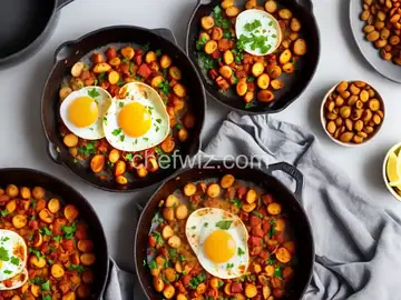 Chorizo con Papas y Huevos