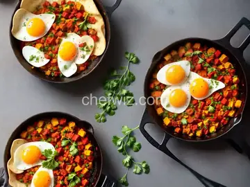 Chorizo with eggs