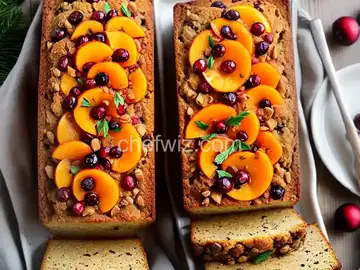 Christmas Cranberry-Persimmon Loaf